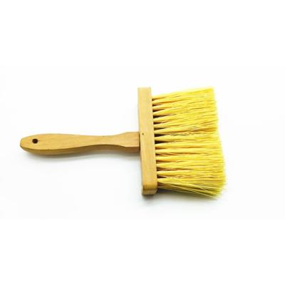 China Wooden Handle Wallpaper Paint Brush PP Stiffen Wallpaper Cleaning Brush for sale