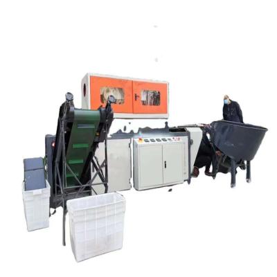 China Full Automatic Woven Bag Waste Bag Factory China PP Chatter Bobbin Cutting Cleaning Machine for sale