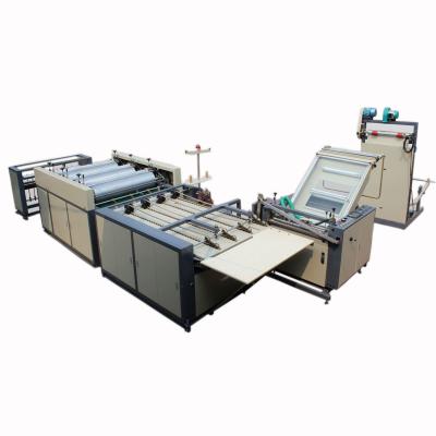 China Automatic Rice Sack PP Woven Jute Bags Cutting Sewing And Printing Making Machine for sale