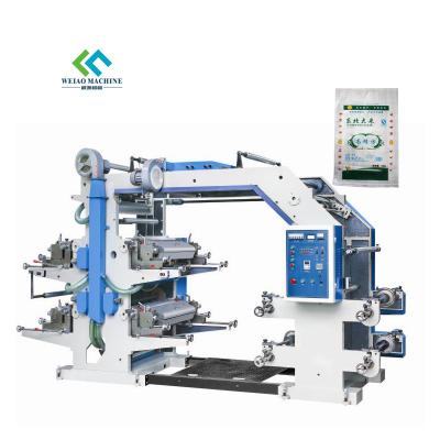 China Woven Bag Making Factory Roll Color Fabric Bag Printing Machine On Bag Color Printer for sale