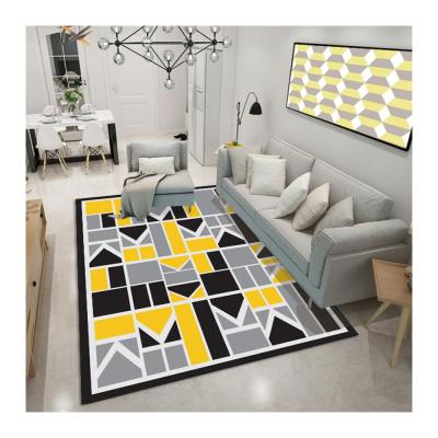 China Anti-Slip Geometric Area Plaid Pattern Indoor Large Area Outdoor Blanket for sale