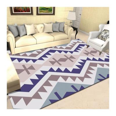 China Modern Home Decorative Carpet 3D Jacquard 3D Printing Carpet Living Room Bedroom for sale