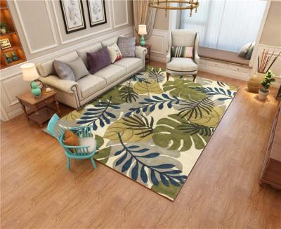 China Anti-slip Polyester New Design Custom Printed Living Room Rug 100% for sale