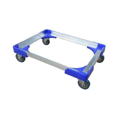 China Plants Hot Selling Heavy Duty Dolly For Box Crate Container Easy Moving Plastic Garden Dolly Cart for sale