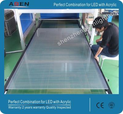 China Acrylic Laser Engarving LED Lighting Guidel Panel 3mm Thickness for sale