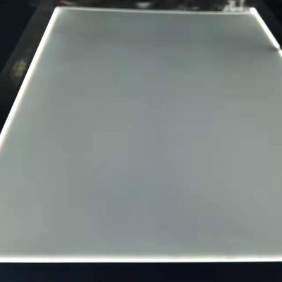 China Simpe good quality acrylic led light guide panel lgp with reflective film for sale