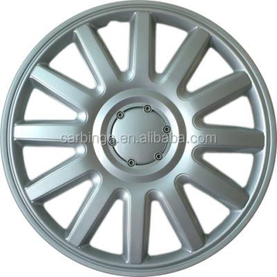 China ABS silver paint finishing and 12/13/14/15/16 inch height wheel cover for sale