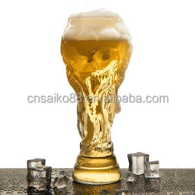 China 2022 Wholesale Hercules World Cup Creative Clear Glass Wine Glass Cup Hercules World Cup Soccer Souvenir Creative Clear Glass Tumbler for sale