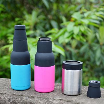 China Water Bottle Cooler Vacuum Flask Coke Stainless Steel Box Beverage Viable Custom Vacuum Insulated Stand Cooler Box for sale