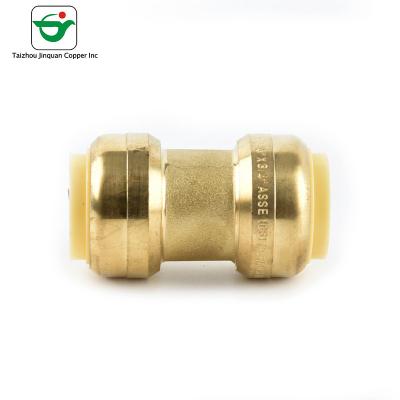 China NBR Sealed 1x1 Inch Pipe Reducing Coupling Push Fit Fitting for sale