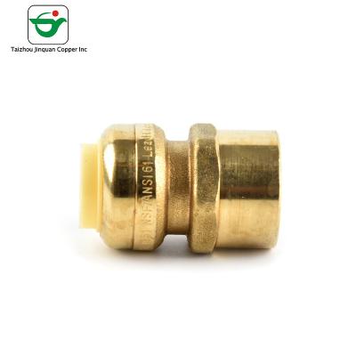 China MNPT Male Copper Adapter 3/4''X1/2