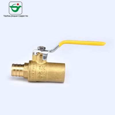 China Rust Resistant Water Pipe 1/2'' Brass Float Ball Valve for sale