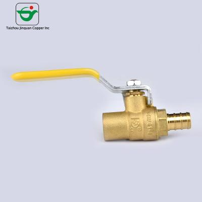 China NSF61 NSF372 Standard Manual 2 Inch Sweat Ball Valve for sale