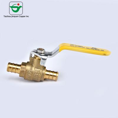 China PEX Pipe Copper 1/2''X1/2'' Mini Ball Valve Long Lifespan for sale