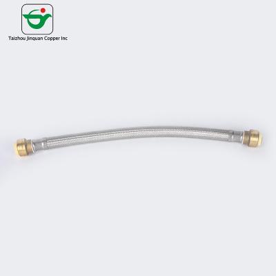 China 1/2''X3/4'' FIP SUS304 SUS316L Flexible Brass Hose for sale