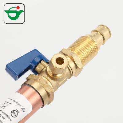 China 1/4 Turn Copper Water Hammer Arrestor PEX CPVC Angle Valves for sale