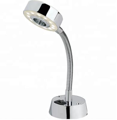 China Modern Modern Led Reading Lamp With Flexible Gooseneck / Hotel Bedside Reading Light for sale