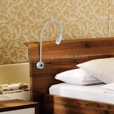 China European Gooseneck Bed Wall Mounted Led Headboard Reading Light and Lights for sale