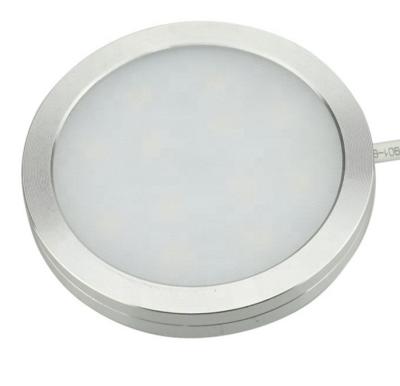 China Screw Mounted Surface Super Slim Screw Mounted Round Surface Led Mounted Flat Surface Led Down Light For Furniture for sale