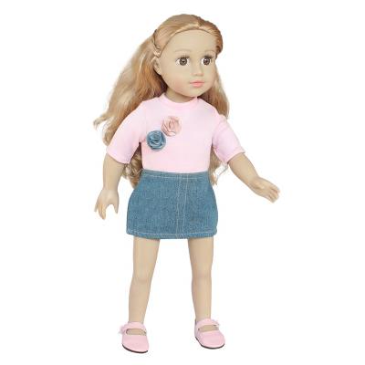 China Changeable Dressing Custom Lovely Fashion 18 Inch Toy Girl Doll For Children for sale