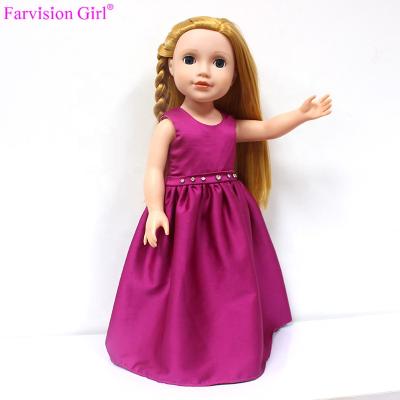 China Wholesale 18 Inch Cute Cartoon Toy Doll Cheap Vinyl Doll For Kids for sale