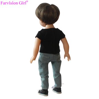 China 18 inch changeable dress fashion 3d face boy doll for sale for sale