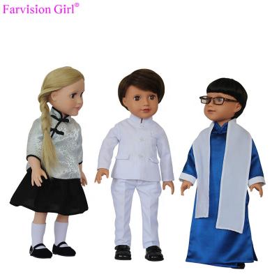 China Cartoon Toy The Vinyl Doll Family, 18 Female And Male Sibling Dolls for sale