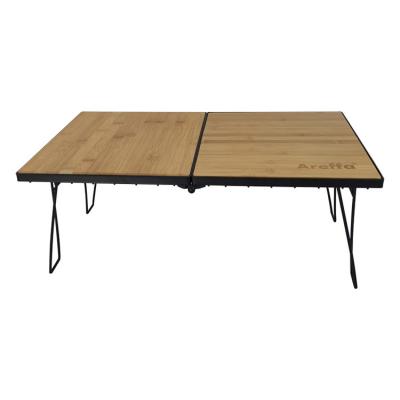 China Modern Hot selling outdoor BBQ wooden table portable foldable picnic camping table for sale