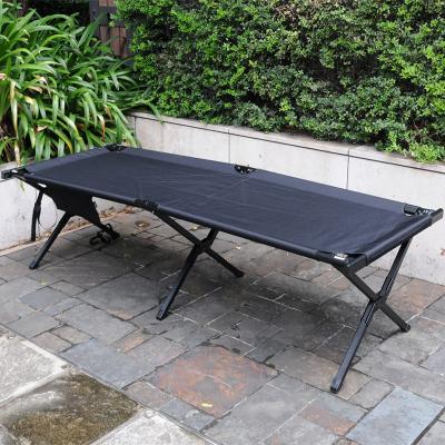 China Contemporary Aluminum Outdoor Military Folding Camping Cot Cot for sale