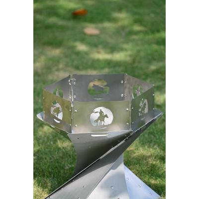 China Folding camp stove winter camping stove foldable wood lpg camping stove for sale