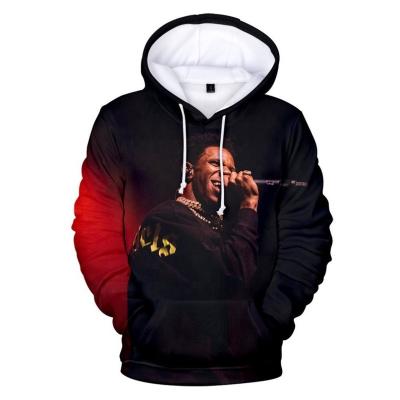 China Hot Sales America Music Anti-Shrink 3D Star Printing Boogie Hoodie Sweatshirt Hoodies Printed for sale