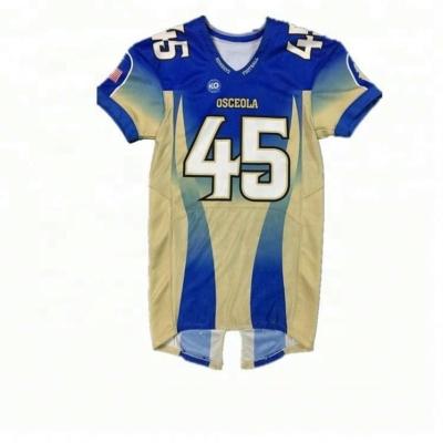 China Antibacterial Custom American Football Jersey Uniform for sale