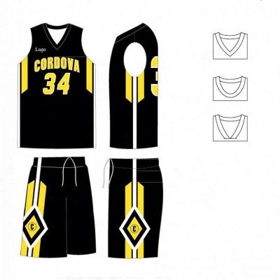 China 100% Sublimated Quick Dry Antibacterial Polyester Basketball Singlets for sale