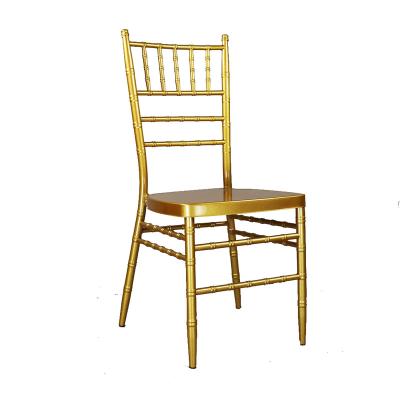 China Modern hot sale manufacturer gold wedding decoration chairs tifany chair wedding luxury for sale