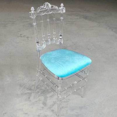 China Foshan factory modern children wedding Phoenix event for sale salon transparent acrylic chair for sale