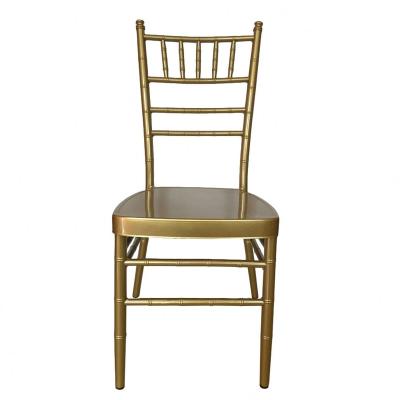 China Manufacturer Modern Gold Malaysia Stacking Chiavari Chair for sale