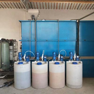 China Slat purifier sludge thickening with ELECTROPLATING ANODIZING water and sloping water plate purifier effluent and plating and aluminum anodizing rinsing effluent obtained for sale