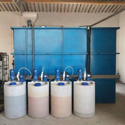 China Lamella purifier sludge thickening with inclined plate purifier construction sewage chemically helped sedimentation tank construction industry supports effluent from construction sites for sale