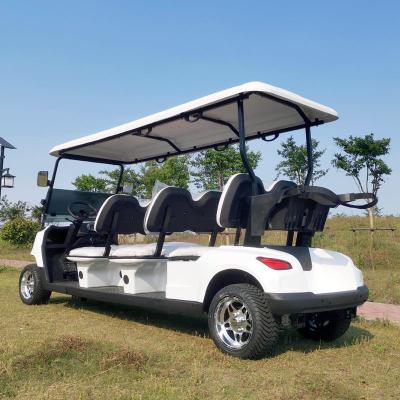 China 30km/H - des Rad-50km/h 4 elektrischer Sitzer-Golf-Buggy Golfmobil-der Lithium-Batterie-6 zu verkaufen