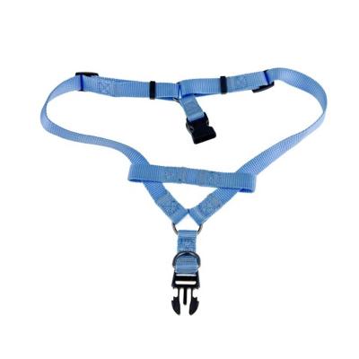 China Customized High Quality Soft Adjustable No Pull Pet Accessories Nylon Blue XS Lightweight Dog Harness for sale