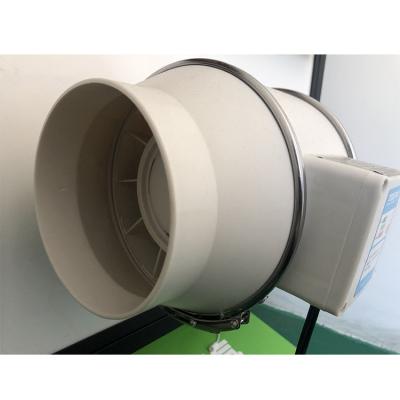 China Energy Saving .strong Wind Power.convenient 8 Inch Booster Duct Fans Extract Ventilation Fan for sale