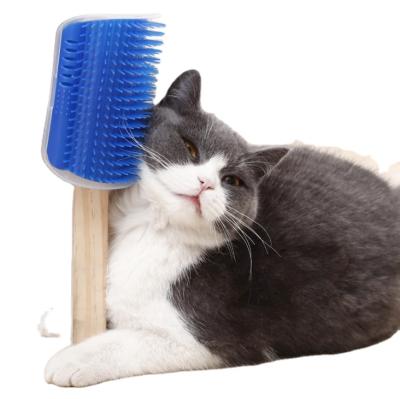 China Viable Scratcher Cat Comb Cat Brush Cat Massage Brush for sale