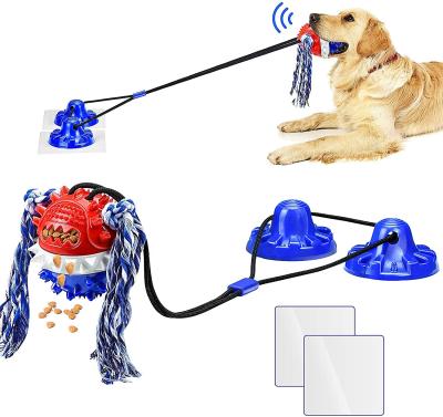 China Wholesale New Design Big Stocked Chewer Suction Cup Tug Pet Toys Dog Chew Aggressive Interactive Toy for sale