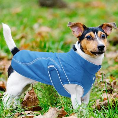 China Sustainable Luxury Pet Cotton Coat Golden Retriever Dog Jacket Autumn And Winter Pet Clothes Dog Bomber Jacket for sale