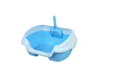 China Cat Litter Box Pet Product Pet Supplies Large Stored Space Cat Toilet Cat Litter Box for sale