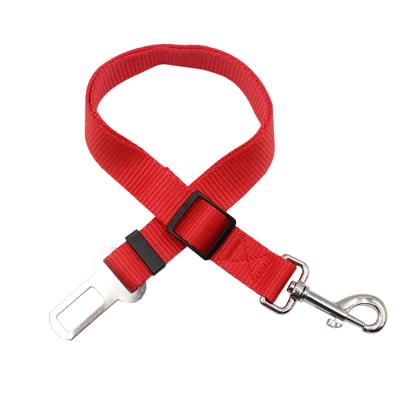 China Thoughtful Telescopic Adjustable Pet Car Seat Belt Pet Traction Rope Dog Leash for sale