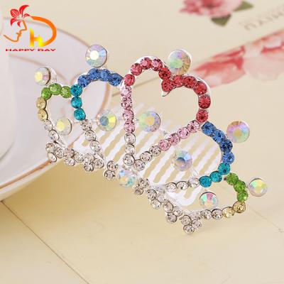 China Best Price Classic Unique Design Pageant Tiaras Kids Round Crown Decoration for sale