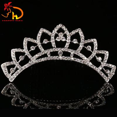 China Different Types Classic Decoration Pageant Girl Bride Best Price Crowns for sale