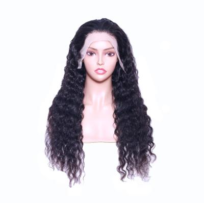 China Transparent Remy Hair European Straight Deep Wave Deep Wave Lace Front Wig HD and American Fashion Hair Wigs for sale