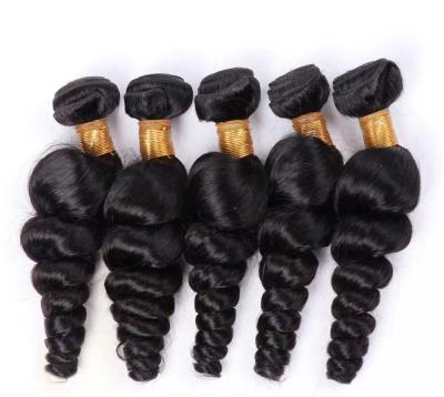 China Cheap Loose Wave Hair For Black Women Human Remy Hair Loose Wave Curly Hair Extension for sale